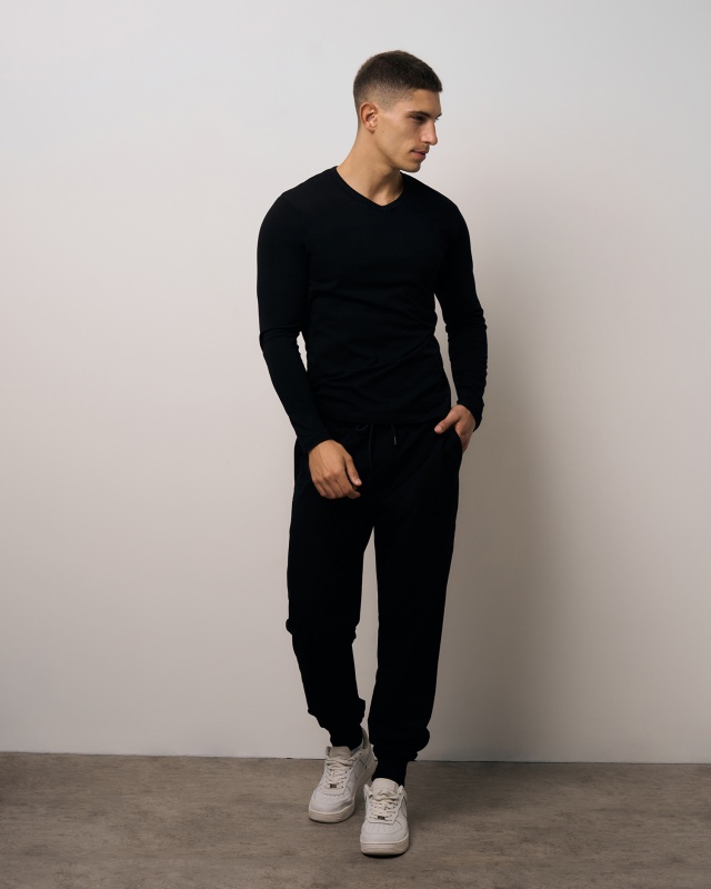 Лонгслив Classic (V-neck) - 2